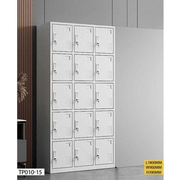 Armoire vestiaire métallique 15 portes TP10-15