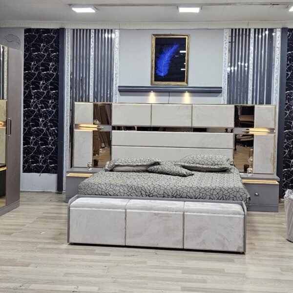 Chambre à Coucher Complet 3Places Turquie Marron Beige  Pusat