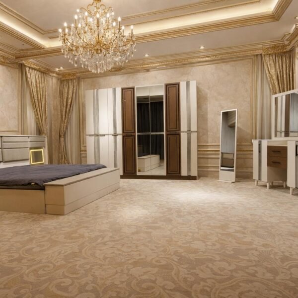 Chambre à Coucher Complet 3Places Turquie Marron Beige  3122